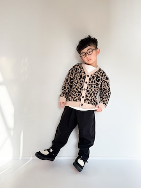 「ABC-MART（エービーシーマート）のアイテム」を使った、ouououchanさん（キッズ・110cm）の冬コーディネート