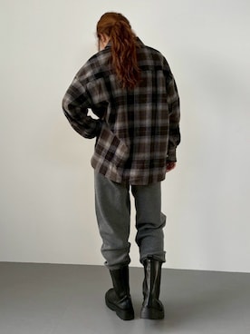 saayaさん（レディース・162cm）の冬コーディネート