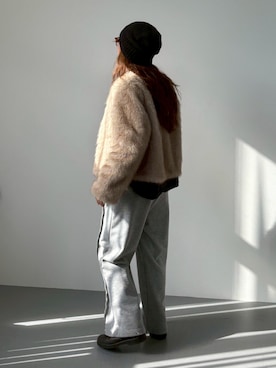 「Blundstone（ブランドストーン）のアイテム」を使った、saayaさん（レディース・162cm）の冬コーディネート