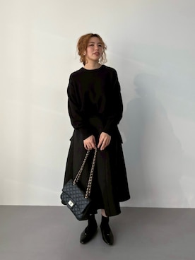 saayaさん（レディース・162cm）の冬コーディネート