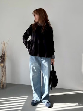 saayaさん（レディース・162cm）の冬コーディネート