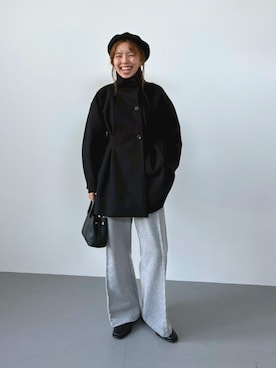 「アイテム（その他アウター）」を使った、saayaさん（レディース・162cm・30代）の秋コーディネート