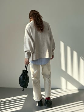 「アイテム（ローファー）」を使った、saayaさん（レディース・162cm・30代）の秋コーディネート