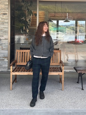 「BEAMS BOY（ビームスボーイ）のアイテム」を使った、さーやさん（レディース・162cm）の秋コーディネート