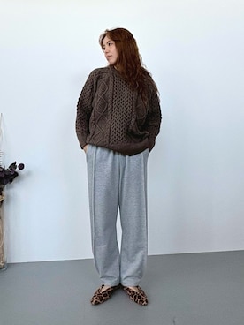 「アイテム（パンプス）」を使った、saayaさん（レディース・162cm）の秋コーディネート