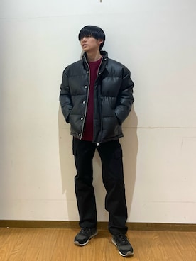 SHUTOさん（メンズ・170cm）の冬コーディネート