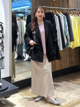 Nozomiさん(レディース・160cm)の春コーディネート