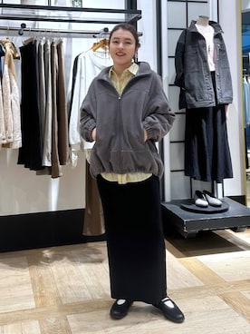 Nozomiさん（レディース・160cm）の冬コーディネート