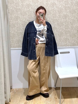 Nozomiさん(レディース・160cm)の秋コーディネート
