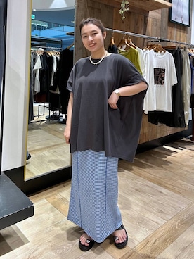 Nozomiさん（レディース・160cm）の春コーディネート