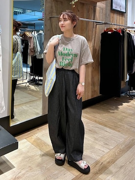 Nozomiさん(レディース・160cm)の夏コーディネート