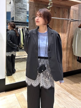 Nozomiさん（レディース・160cm）の春コーディネート