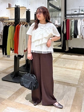 Nozomiさん（レディース・160cm）の春コーディネート