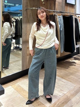 Nozomiさん（レディース・160cm）の春コーディネート