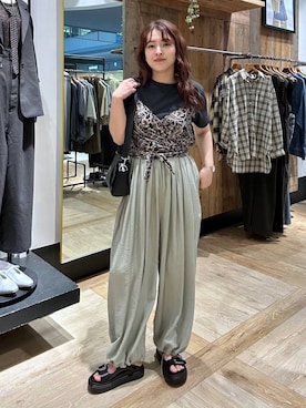 Nozomiさん（レディース・160cm）の春コーディネート