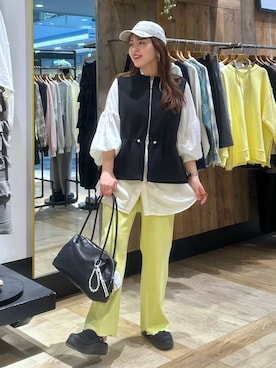 Nozomiさん（レディース・160cm）の春コーディネート