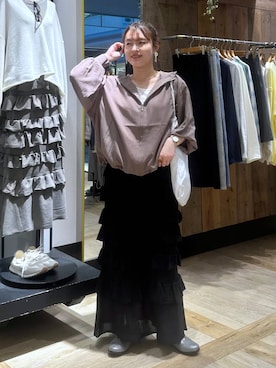 Nozomiさん（レディース・160cm）の春コーディネート