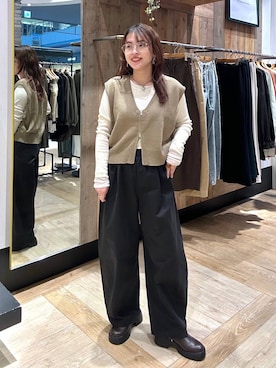 Nozomiさん（レディース・160cm）の春コーディネート