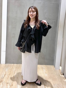 Nozomiさん(レディース・160cm)の春コーディネート