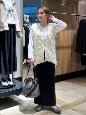 Nozomiさん（レディース・160cm）の冬コーディネート