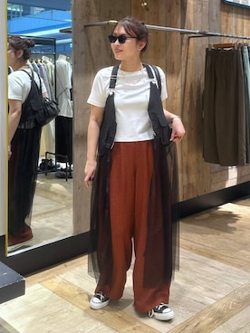 Nozomiさん（レディース・160cm）の春コーディネート