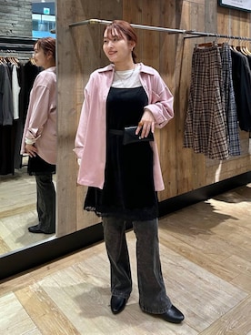 Nozomiさん(レディース・160cm)の秋コーディネート