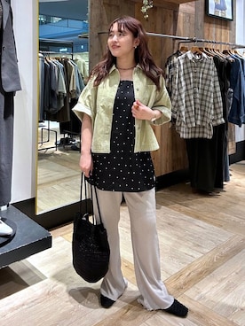 Nozomiさん(レディース・160cm)の春コーディネート