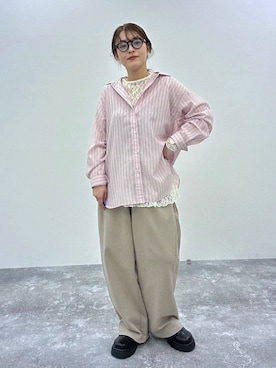 Nozomiさん(レディース・160cm)の冬コーディネート