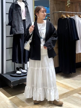 Nozomiさん(レディース・160cm)の冬コーディネート