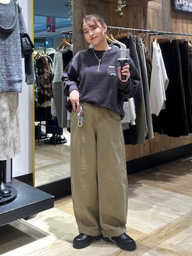 「アイテム（財布/小物）」を使った、Nozomiさん（レディース・160cm・30代）の冬コーディネート