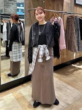 Nozomiさん(レディース・160cm)の秋コーディネート