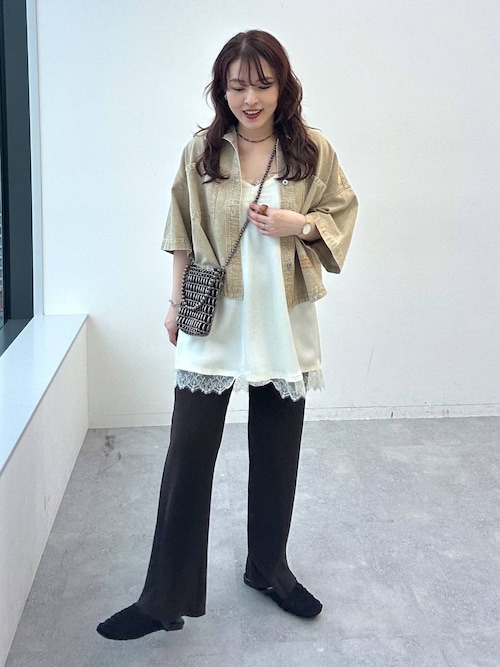 【新品】LEPSIM レプシィム サテンレースキャミチュニック LEPSIM｜サテンレースキャミチュニック | Rakuten Fashion(楽天