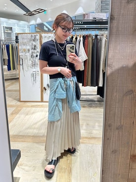 Nozomiさん(レディース・160cm)の春コーディネート