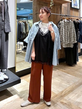 Nozomiさん(レディース・160cm)の春コーディネート