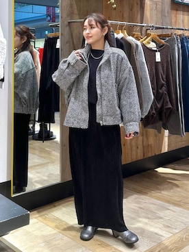 「アイテム（その他トップス）」を使った、Nozomiさん（レディース・160cm・30代）の冬コーディネート