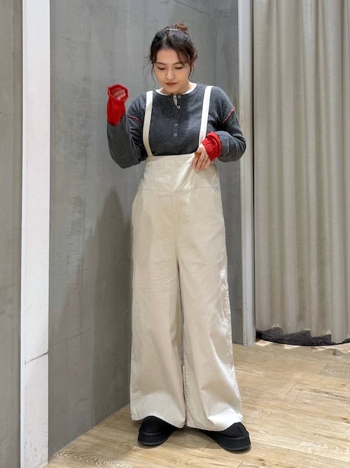 LEPSIMのオールインワン・サロペットを使ったコーディネート(ZOZOTOWN