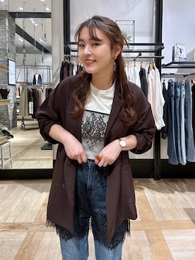 Nozomiさん（レディース・160cm）の春コーディネート