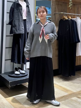 Nozomiさん（レディース・160cm）の冬コーディネート