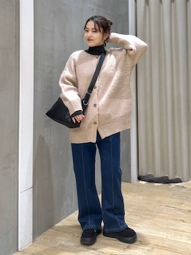 「アイテム（ママ＆ベビー）」を使った、Nozomiさん（レディース・160cm・30代）の冬コーディネート