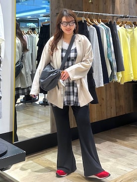 Nozomiさん(レディース・160cm)の冬コーディネート