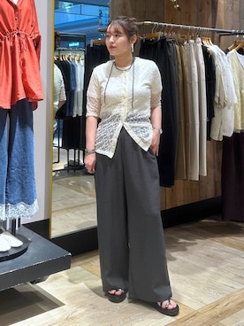 Nozomiさん（レディース・160cm）の春コーディネート