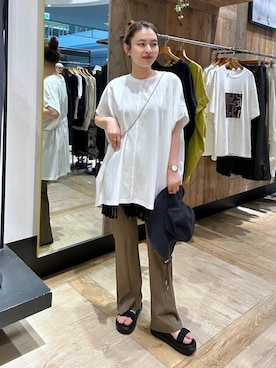 Nozomiさん(レディース・160cm)の春コーディネート