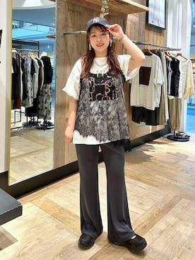 Nozomiさん(レディース・160cm)の春コーディネート