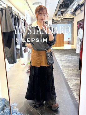 Nozomiさん(レディース・160cm)の秋コーディネート