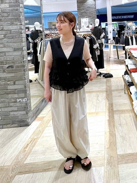 Nozomiさん(レディース・160cm)の春コーディネート