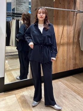 Nozomiさん（レディース・160cm）の春コーディネート