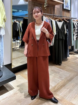 Nozomiさん（レディース・160cm）の春コーディネート