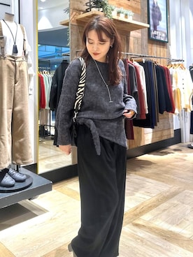 Nozomiさん（レディース・160cm）の秋コーディネート