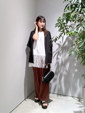 Renoさん(レディース・154cm)の夏コーディネート