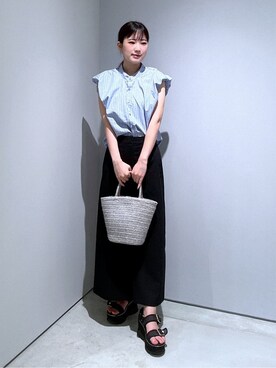 Renoさん(レディース・154cm)の夏コーディネート
